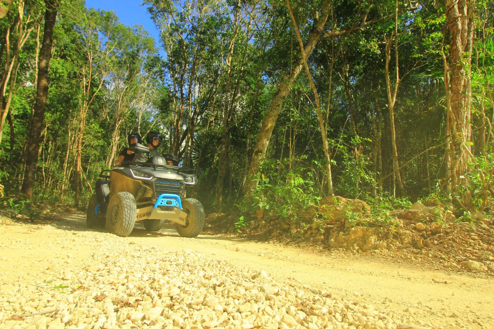 ATV CANCUN JUNGLE HIDDEN CENOTE