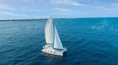 Catamaran Sailing in Cancun