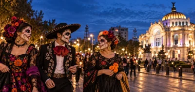 Day of the dead in Mexico City 4