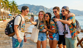 friends at Puerto Vallarta