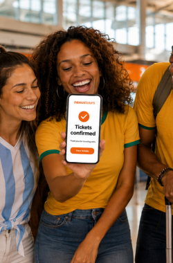 World Cup Ticket Confirmed
