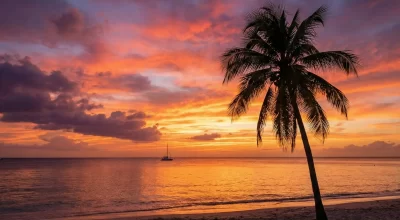 caribbean-sunset